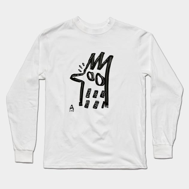 animal Long Sleeve T-Shirt by Angel Rivas